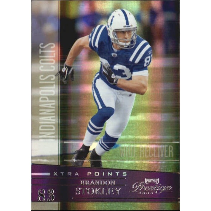 2006 Playoff Prestige Xtra Points Purple #65 Brandon Stokley
