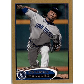 2012 Topps Mini Gold #477 Edinson Volquez