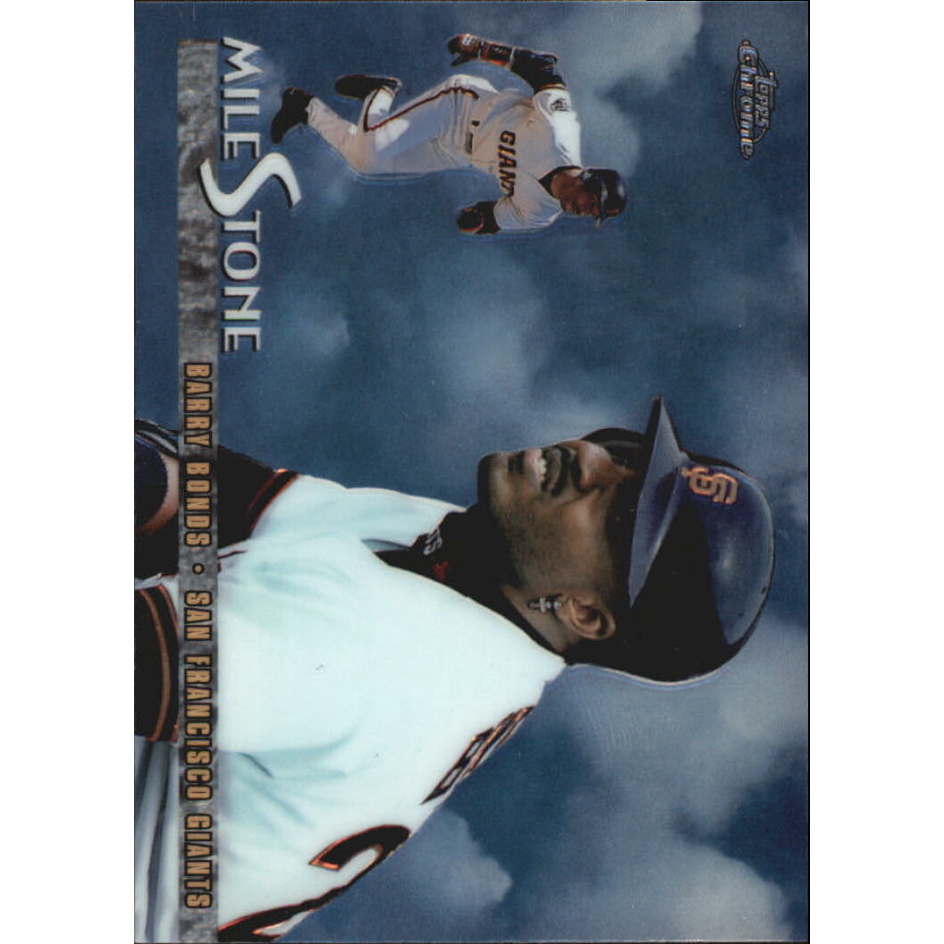 1998 Topps Chrome Milestones #MS1 Barry Bonds