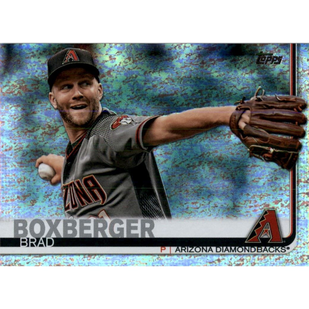 2019 Topps Factory Set Sparkle Foil #305 Brad Boxberger. rookie card picture