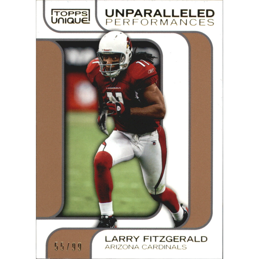2009 Topps Unique Unparalleled Performances Bronze #UP11 Larry Fitzgerald