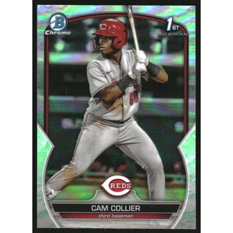 2023 Bowman Chrome Prospects Lunar Glow Refractors #BCP125 Cam Collier