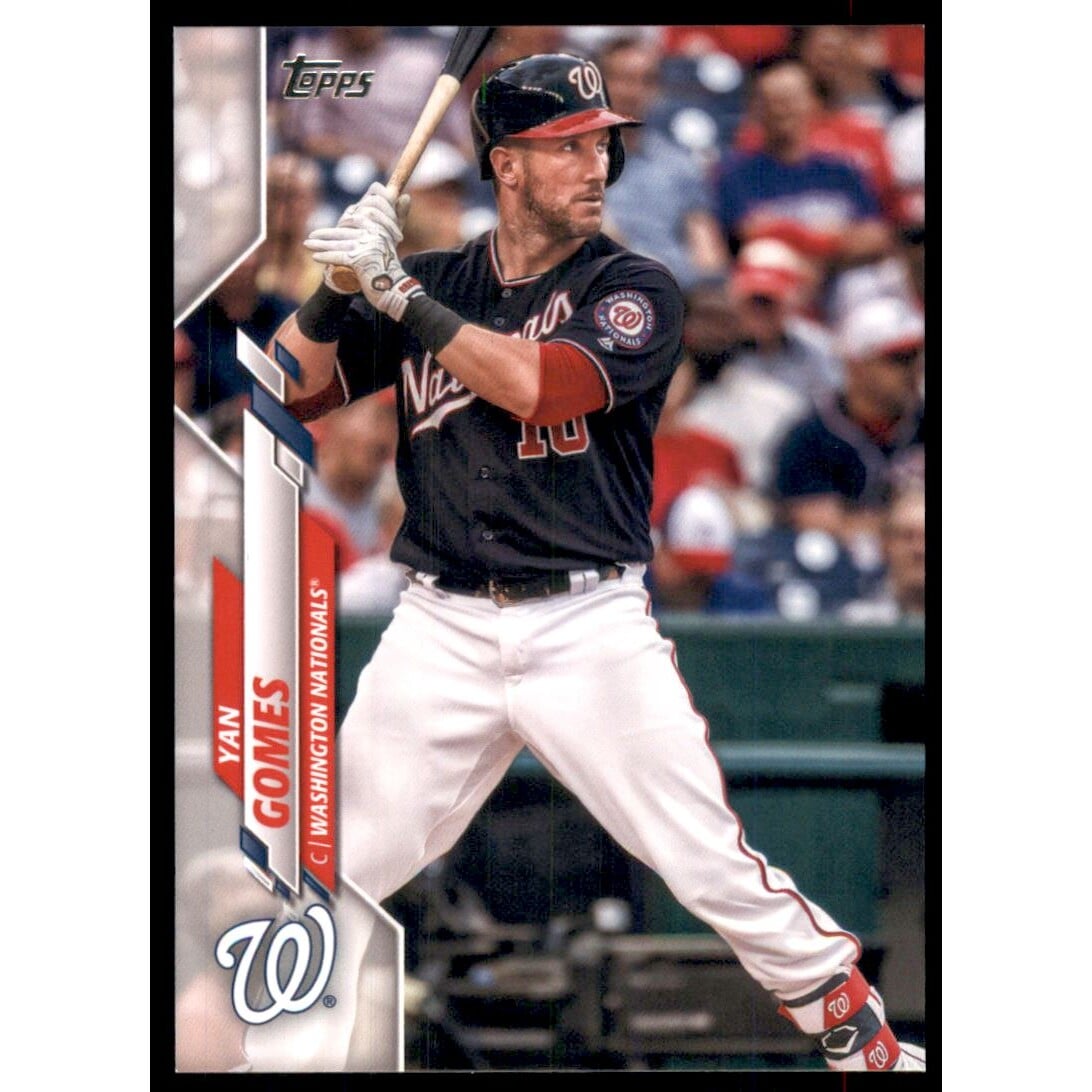 2020 Topps Advanced Stats #470 Yan Gomes. rookie card picture