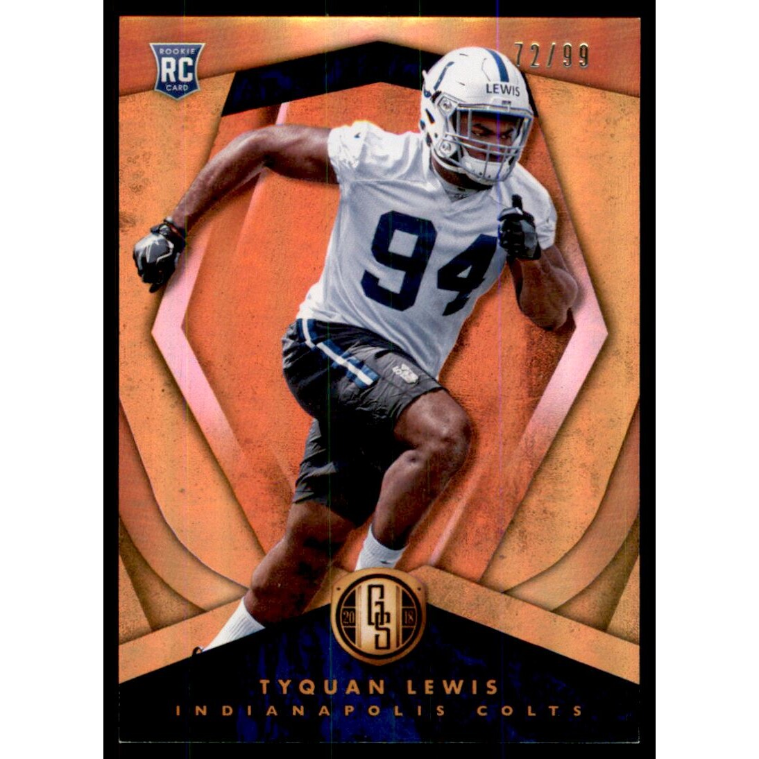 2018 Panini Gold Standard #199 Tyquan Lewis RC