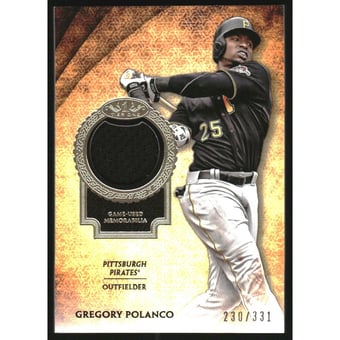 2017 Topps Tier One Relics #T1RGP Gregory Polanco/331