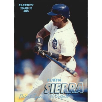 1997 Fleer Tiffany #106 Ruben Sierra