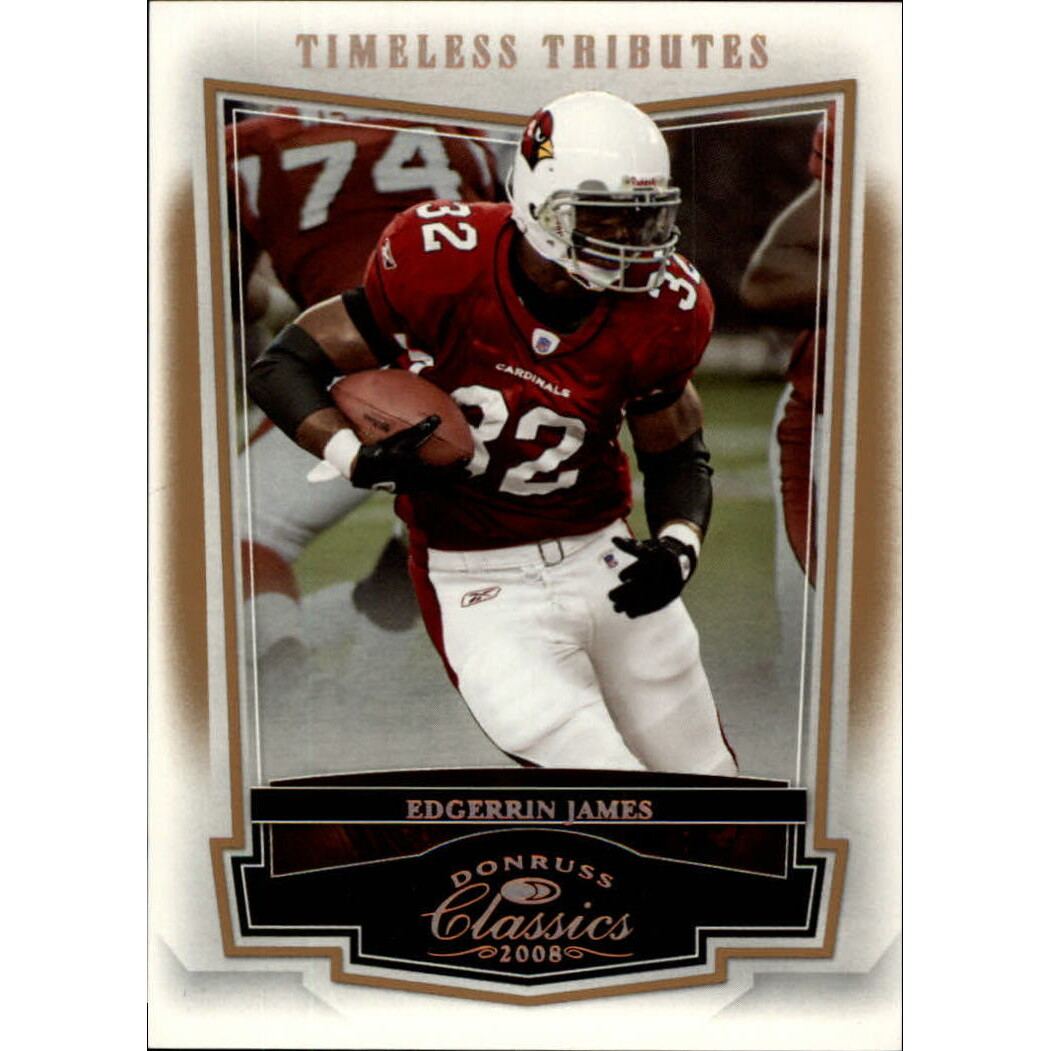 2008 Donruss Classics Timeless Tributes Bronze #1 Edgerrin James