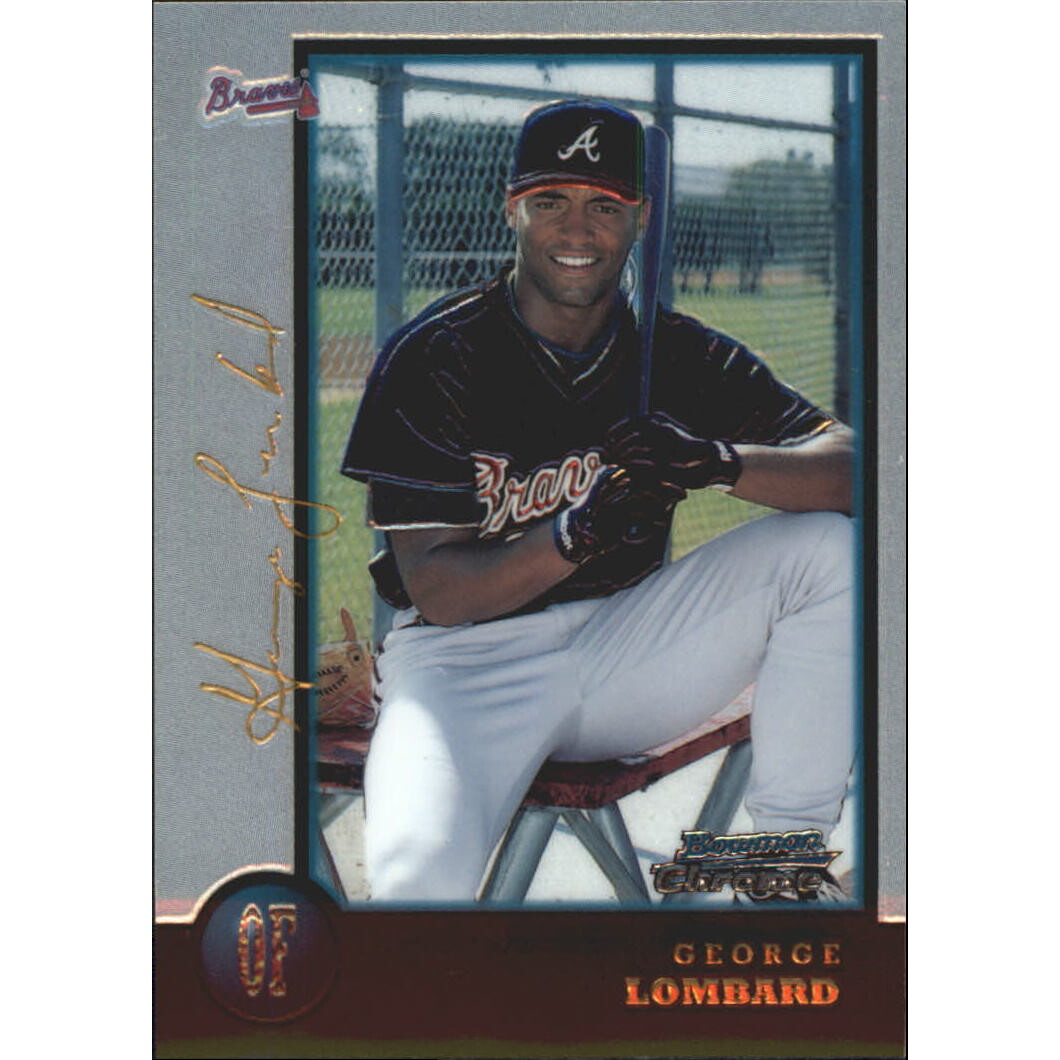 1998 Bowman Chrome Golden Anniversary #193 George Lombard. rookie card picture