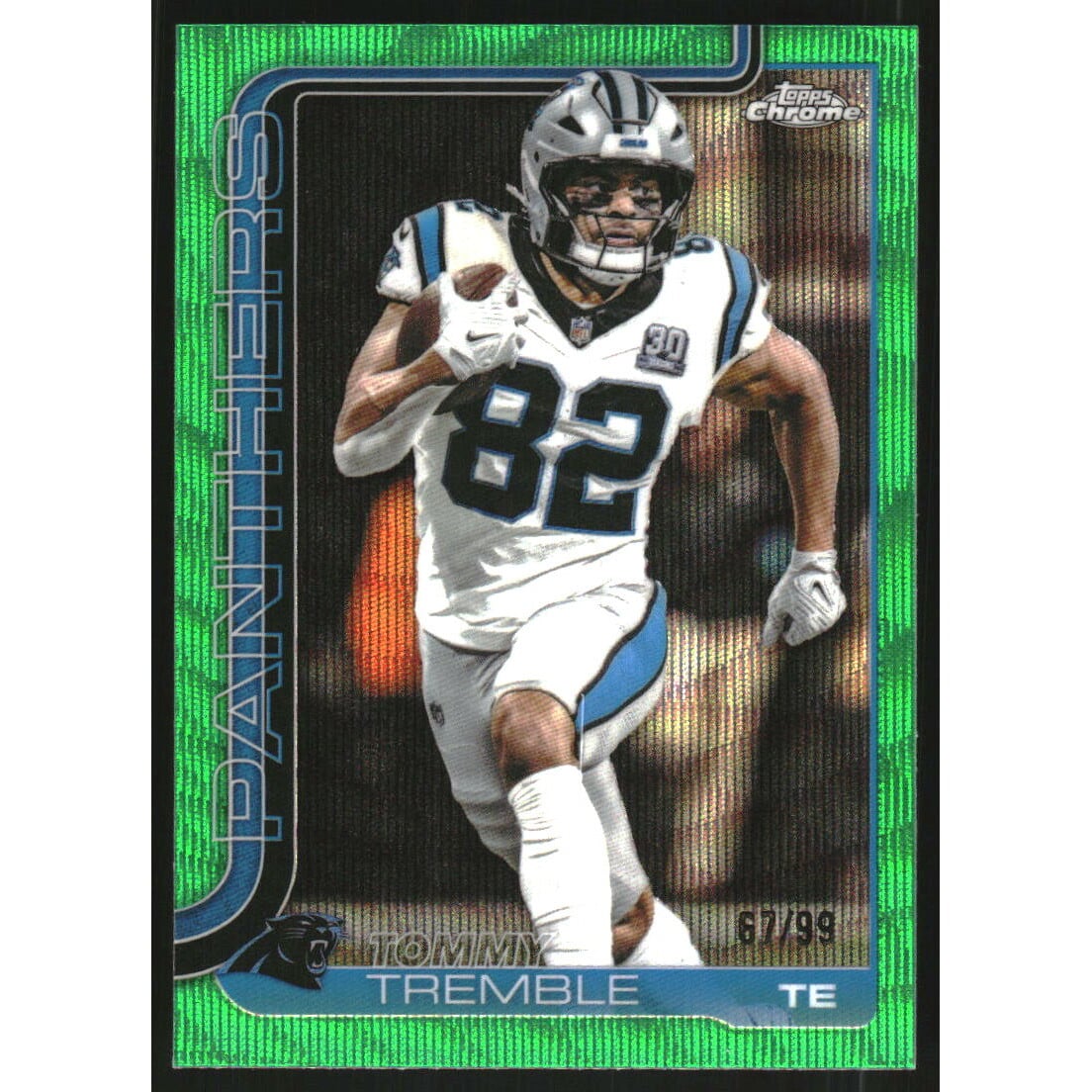 2025 Topps Chrome Green Wave Refractors #44 Tommy Tremble. rookie card picture