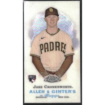 2021 Topps Allen and Ginter Chrome Mini Rookie Design Variations #MRD18 Jake Cronenworth