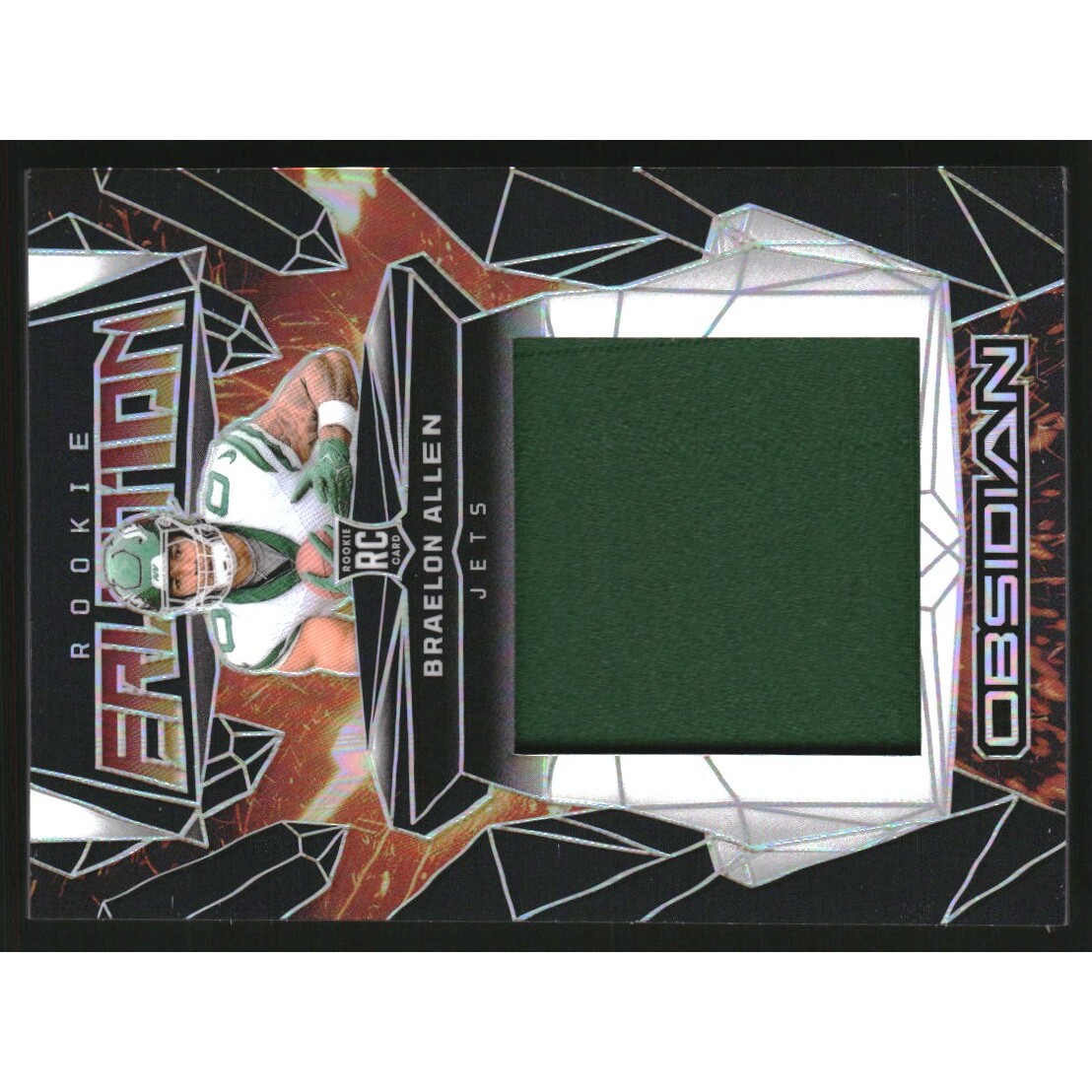 2024 Panini Obsidian Rookie Eruption Materials #5 Braelon Allen