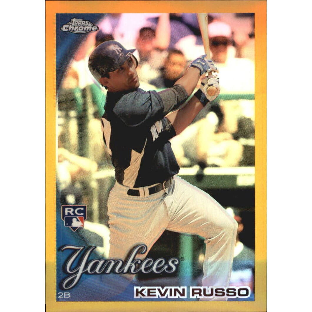 2010 Topps Chrome Gold Refractors #196 Kevin Russo