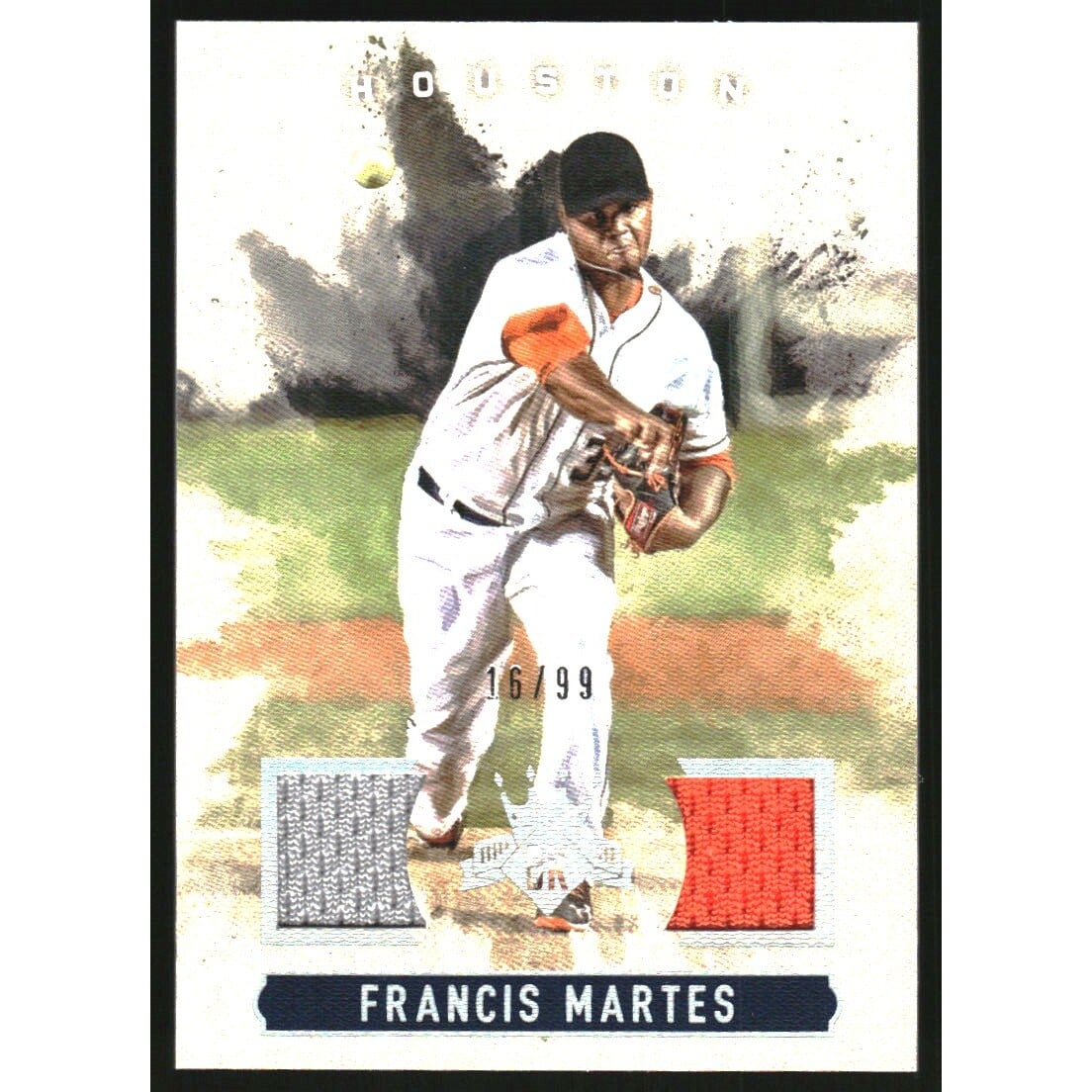 2017 Diamond Kings DK Materials Holo Silver #DKMFM Francis Martes/99
