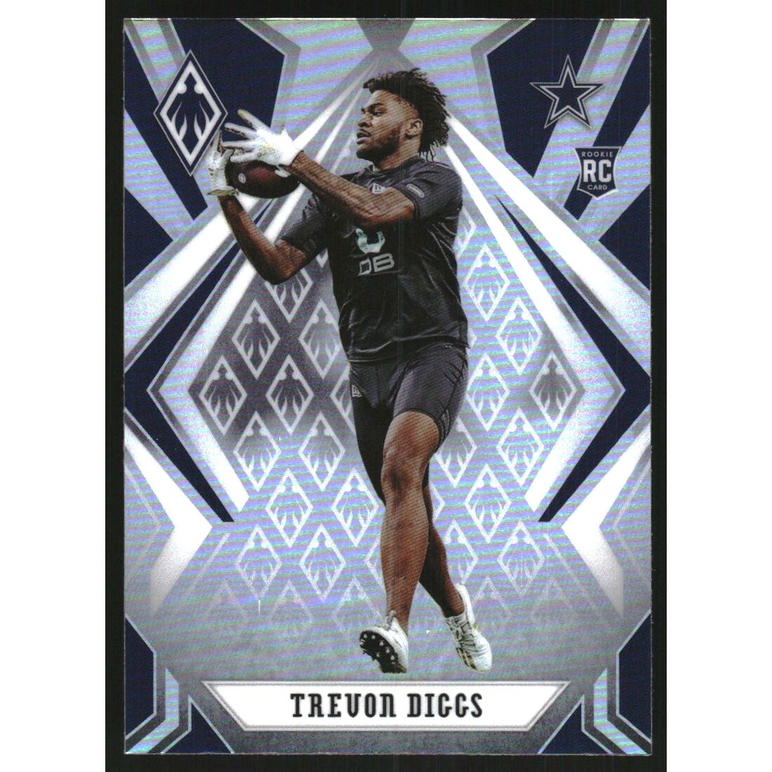 2020 Panini Phoenix Silver #165 Trevon Diggs. rookie card picture