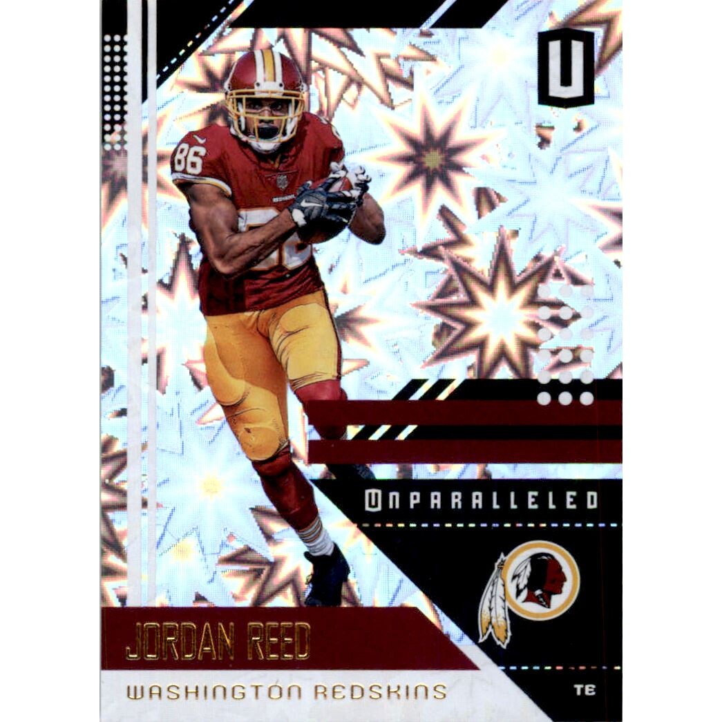 2018 Panini Unparalleled Impact #197 Jordan Reed. rookie card picture