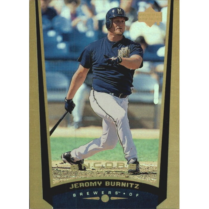 1999 Upper Deck Encore FX Gold #51 Jeromy Burnitz. rookie card picture
