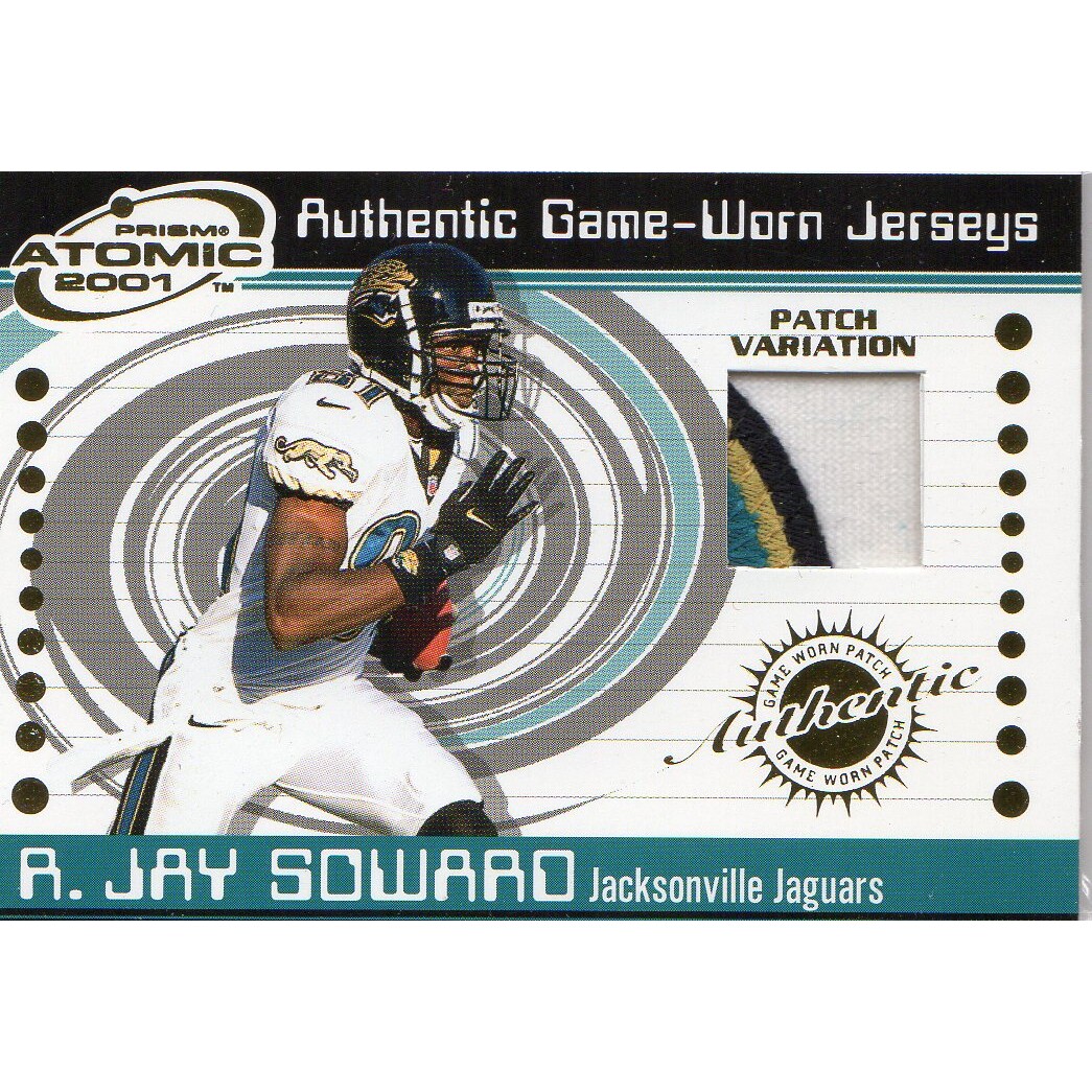 2001 Pacific Prism Atomic Jersey Patches #37 R.Jay Soward