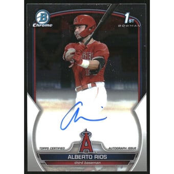 2023 Bowman Chrome Draft Autographs #CDAAR Alberto Rios