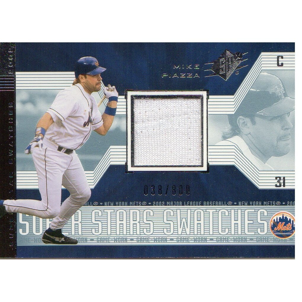 2002 SPx #174 Mike Piazza JSY/800