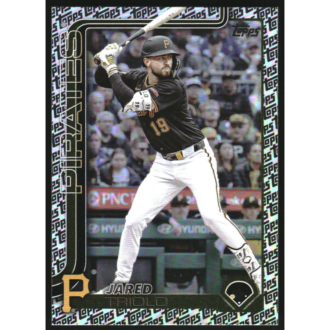 2025 Topps Update Topps Logo Foil #US54 Jared Triolo. rookie card picture