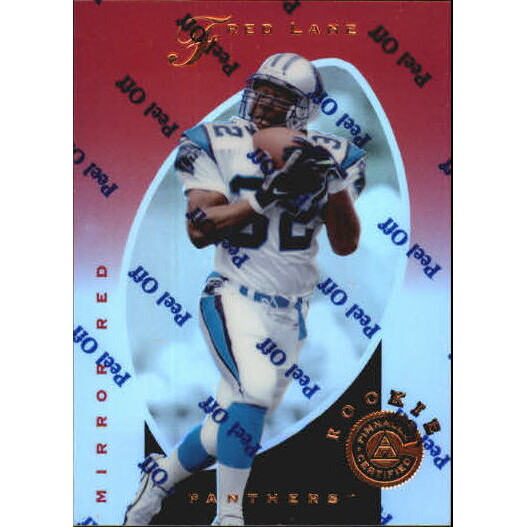 1997 Pinnacle Certified Mirror Red #128 Fred Lane