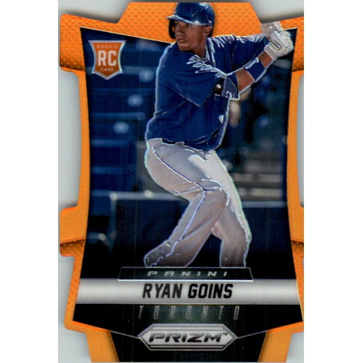 2014 Panini Prizm Prizms Orange Die Cut #192 Ryan Goins. rookie card picture