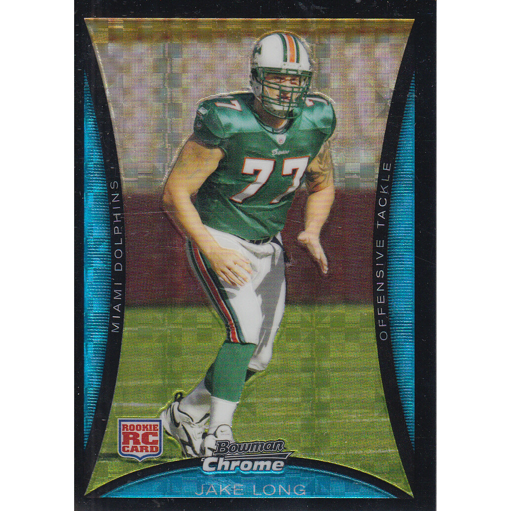 2008 Bowman Chrome Xfractors #BC104 Jake Long. rookie card picture
