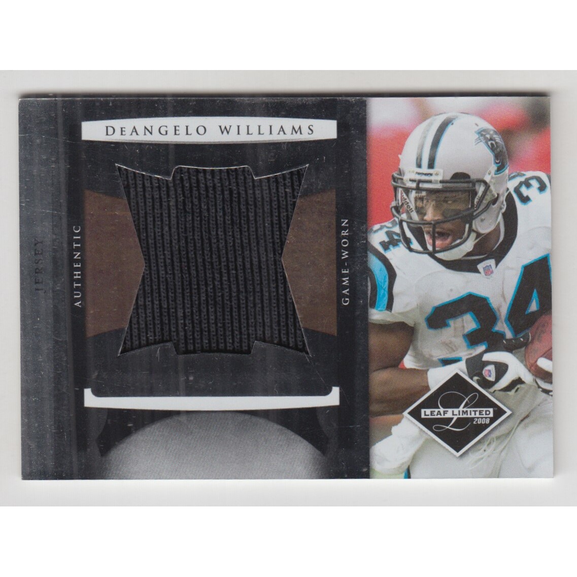 2008 Leaf Limited Jumbo Jerseys #7 DeAngelo Williams