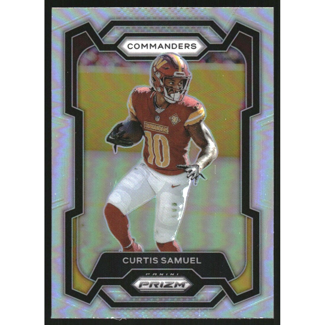 2023 Panini Prizm Prizms Silver #294 Curtis Samuel