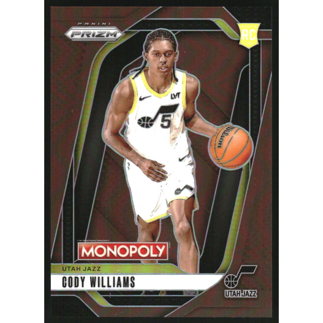 2024-25 Panini Prizm Monopoly Brown #35 Cody Williams
