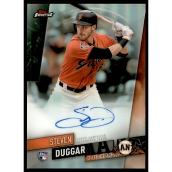 2019 Finest Autographs #FASD Steven Duggar