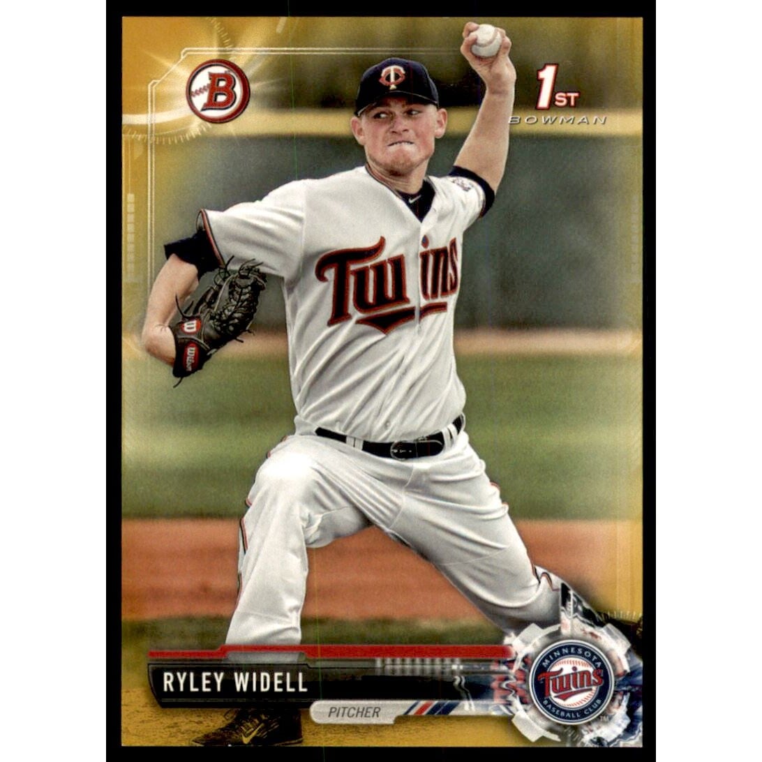 2017 Bowman Draft Gold #BD64 Ryley Widell