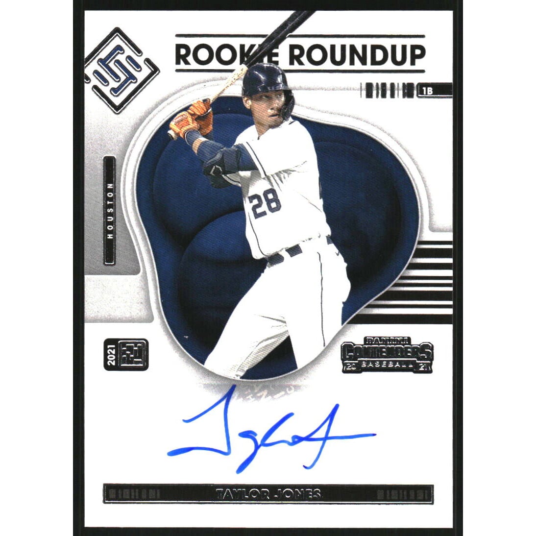 2021 Panini Contenders Rookie Roundup Autographs #10 Taylor Jones. rookie card picture