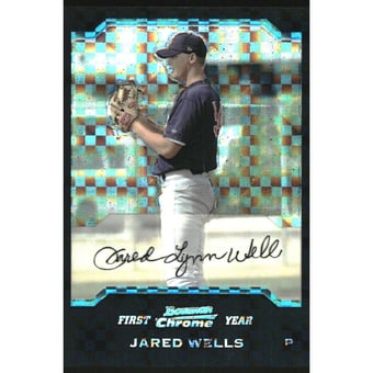 2004 Bowman Chrome X-Fractors #195 Jared Wells