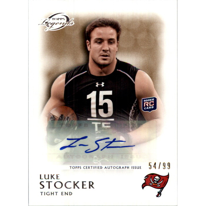 2011 Topps Legends Rookie Autographs Bronze #RALS Luke Stocker