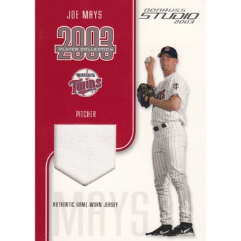 2003 Studio Player Collection #57 Joe Mays Jsy