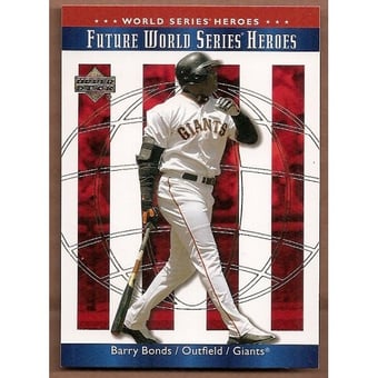2002 Upper Deck World Series Heroes #151 Barry Bonds FWS