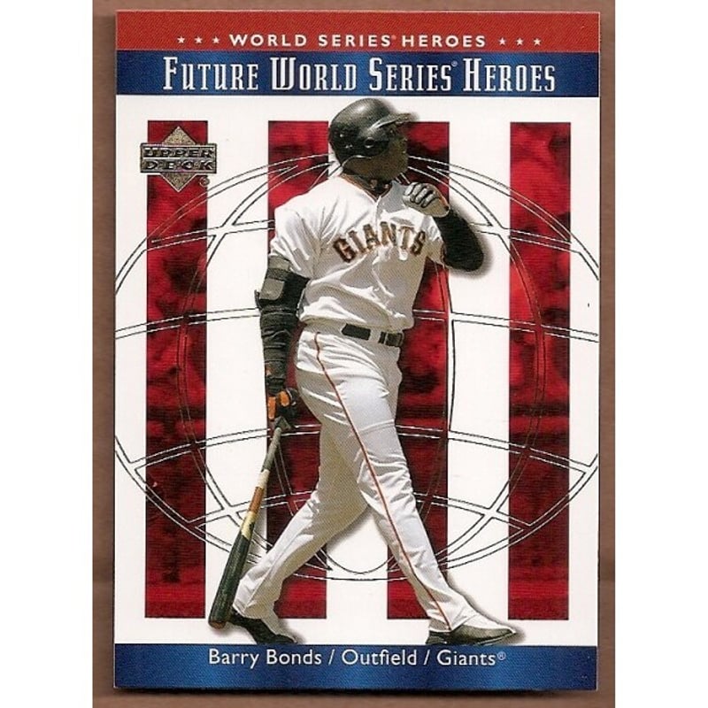 2002 Upper Deck World Series Heroes #151 Barry Bonds FWS