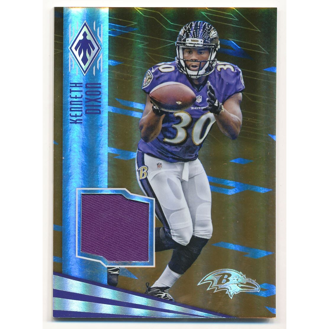 2016 Panini Phoenix Rookie Jerseys Orange #RPSMDI Kenneth Dixon. rookie card picture