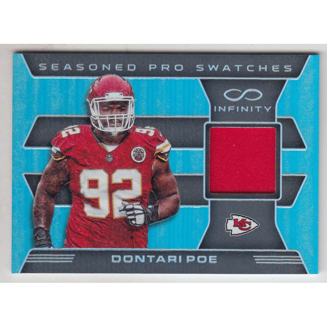2016 Panini Infinity Seasoned Pros Swatches #13 Dontari Poe