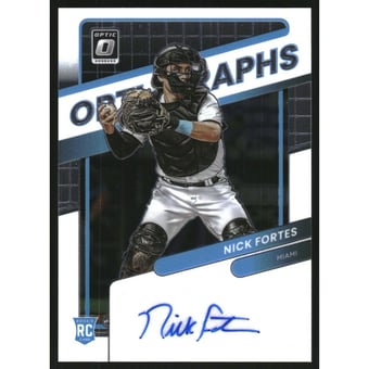 2022 Donruss Optic Optigraphs #9 Nick Fortes