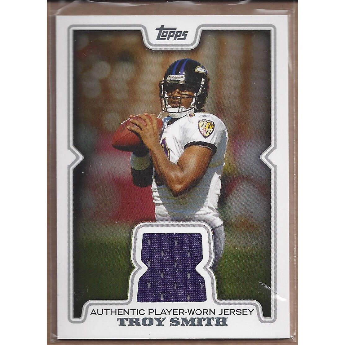 2008 Topps Retail Game Jerseys #TSM Troy Smith