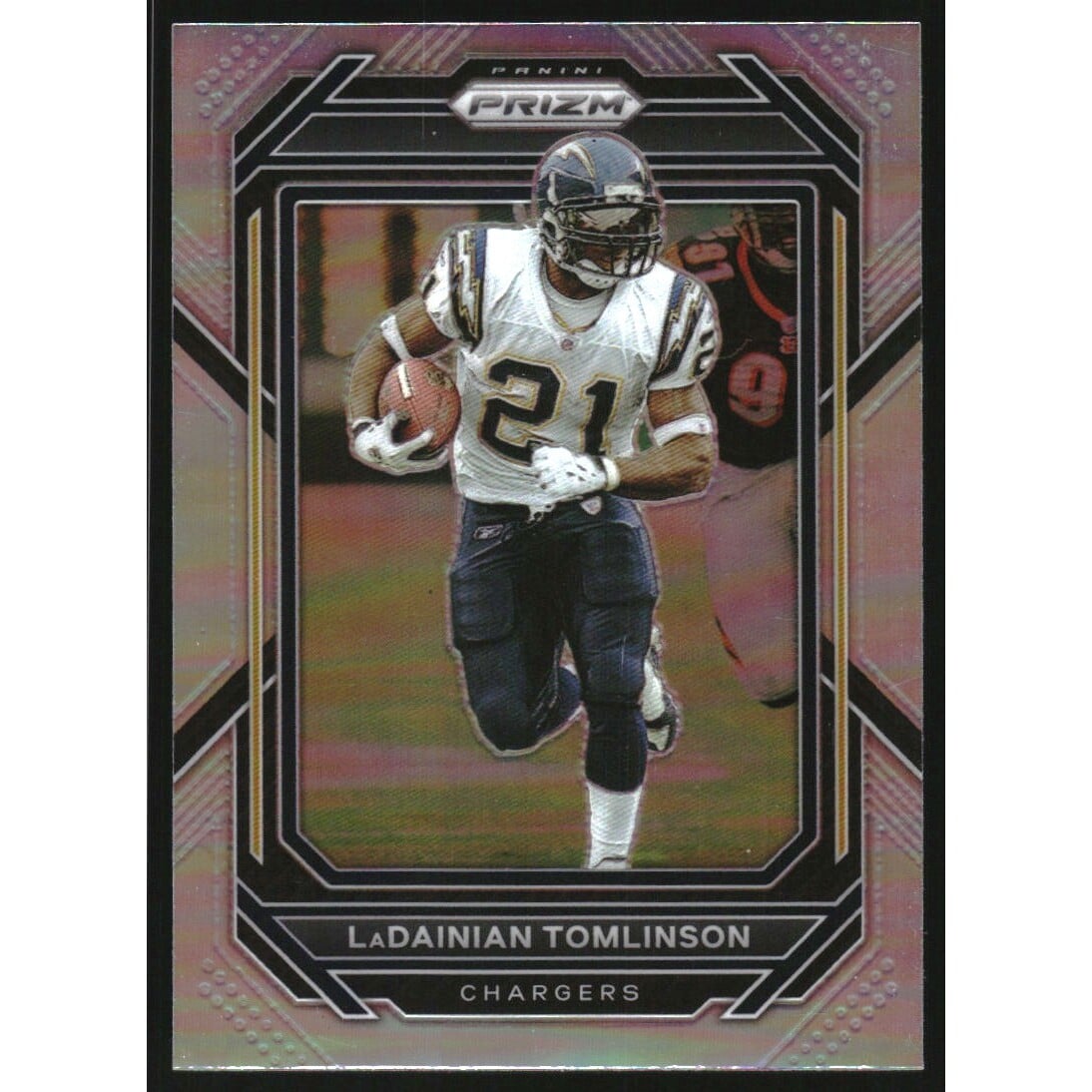 2022 Panini Prizm Prizms Silver #157 LaDainian Tomlinson. rookie card picture