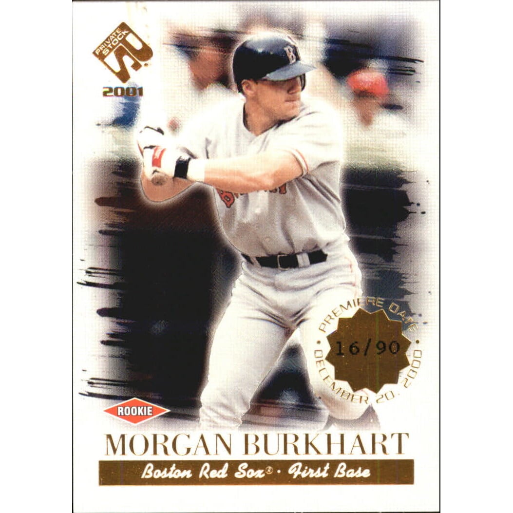 2001 Private Stock Premiere Date #128 Morgan Burkhart