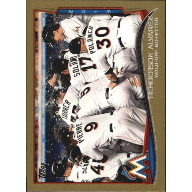 2014 Topps Mini Gold #132 Henderson Alvarez HL