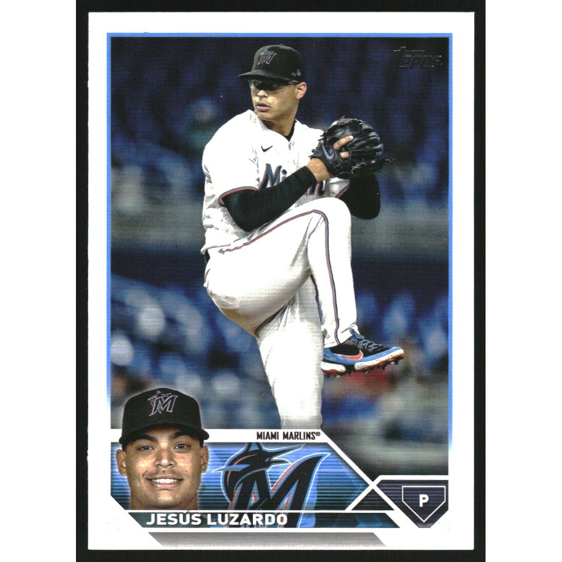 2023 Topps Advanced Stats #563 Jesus Luzardo
