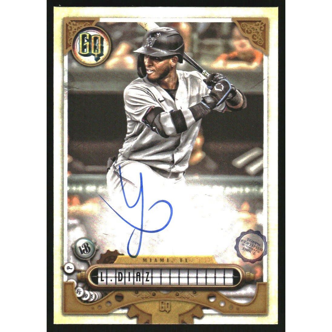 2022 Topps Gypsy Queen Autographs #GQALD Lewin Diaz