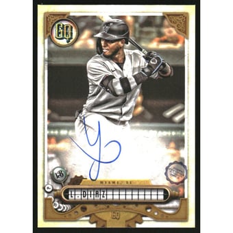 2022 Topps Gypsy Queen Autographs #GQALD Lewin Diaz