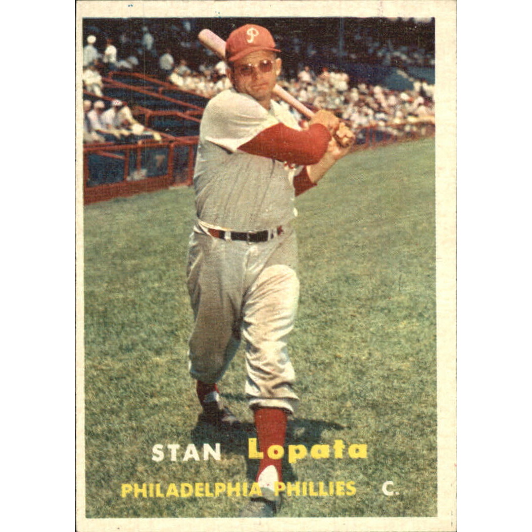 1957 Topps #119 Stan Lopata
