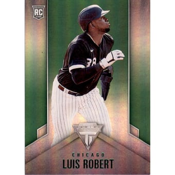 2020 Panini Titanium Green #20 Luis Robert